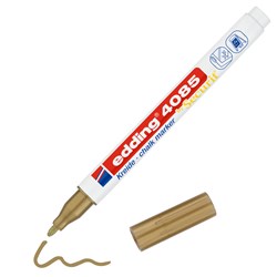 edding 4085 Kreidemarker gold, Rundspitze 1-2 mm