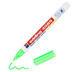 edding 4085 Kreidemarker neongrün, Rundspitze 1-2 mm