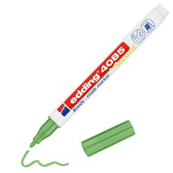 edding 4085 Kreidemarker grün-metallic, Rundspitze 1-2 mm