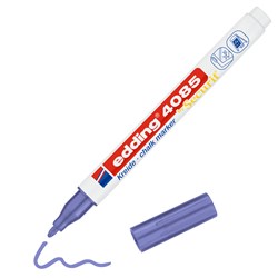 edding 4085 Kreidemarker violett-metallic, Rundspitze 1-2 mm