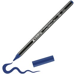 edding 4200 Porzellanpinselstift stahlblau, Pinselspitze 1-4 mm