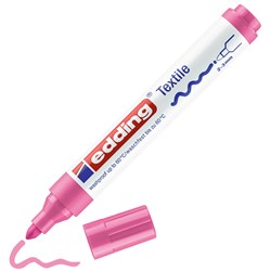 edding 4500 Textilmarker rosa, Rundspitze 2-3 mm