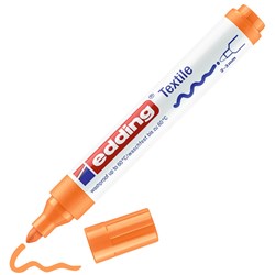 edding 4500 Textilmarker neonorange, Rundspitze 2-3 mm