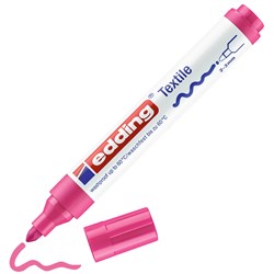 edding 4500 Textilmarker neonrosa, Rundspitze 2-3 mm