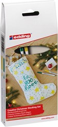 edding 4600 Textilmarker Set Nikolaus grün-gelb