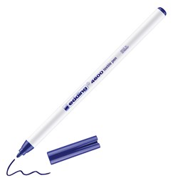 edding 4600 Textilstift blau, Rundspitze 1 mm
