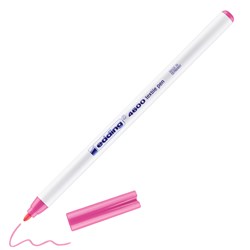 edding 4600 Textilstift rosa, Rundspitze 1 mm