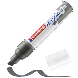 edding 5000 Acrylmarker breit anthrazit, Keilspitze 5-10 mm