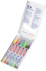 edding 5100 Acrylmarker medium 5er Set sortiert pastell, Rundspitze 2-3 mm