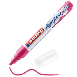 edding 5100 Acrylmarker medium telemagenta, Rundspitze 2-3 mm