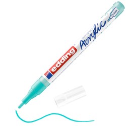 edding 5300 Acrylmarker fein opulent türkis, Rundspitze 1-2 mm