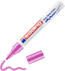 edding 750 creative Glanzlack-Marker rosa, Rundspitze 2-4 mm