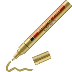 edding 750 Lackmarker gold, Rundspitze 2-4 mm