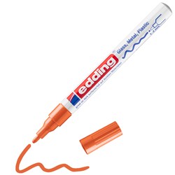 edding 751 creative Glanzlack-Marker orange, Rundspitze 1-2 mm