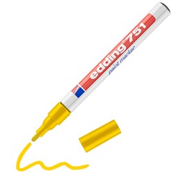 edding 751 Lackmarker gelb, Rundspitze 1-2 mm