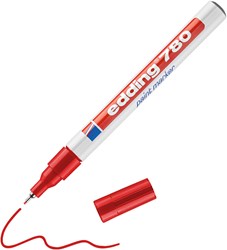 edding 780 Lackmarker rot, Rundspitze 0,8 mm