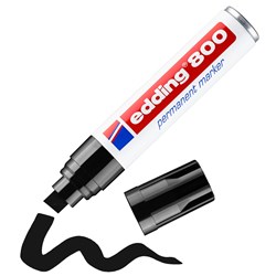 edding 800 Permanentmarker schwarz, Keilspitze 4-12 mm