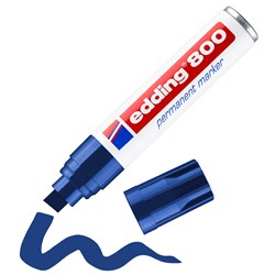 edding 800 Permanentmarker blau, Keilspitze 4-12 mm