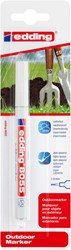 edding 8055 Outdoormarker weiß, Rundspitze 1-2 mm