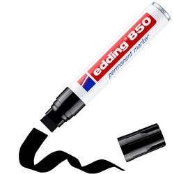 edding 850 Permanentmarker schwarz, Keilspitze 5-15 mm