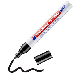 edding 8750 Industrie Lackmarker schwarz, Rundspitze 2-4 mm