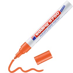 edding 8750 Industrie Lackmarker orange, Rundspitze 2-4 mm