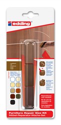 edding 8901 Möbel-Reparatur-Wachs-Set nussbaum
