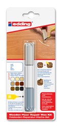 edding 8902 Holzboden-Reparatur-Wachs-Set weiß
