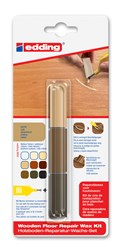 edding 8902 Holzboden-Reparatur-Wachs-Set eiche