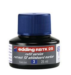 edding RBTK 25 Nachfülltinte für Whiteboardmarker blau, 25 ml