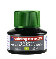 edding RBTK 25 Nachfülltinte für Whiteboardmarker grün, 25 ml