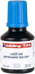 edding T 25 Nachfülltinte für Permanentmarker hellblau, 30 ml