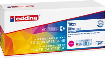edding Tonerkassette, magenta, kompatibel zu Brother TN-320M