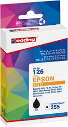 edding Tintenpatrone, schwarz, ersetzt Epson T0711/T0891