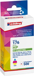 edding Tintenpatrone, 3-farbig, ersetzt HP57 (C6657A)