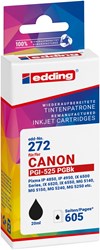 edding Tintenpatrone, schwarz, ersetzt Canon PGi-525Bk