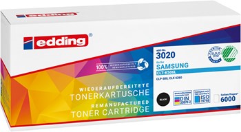 edding Tonerkassette, schwarz, kompatibel zu Samsung CLT-K506L