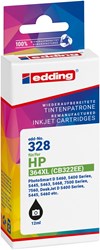 edding Tintenpatrone, photo schwarz, ersetzt HP364XL (CB322EE)