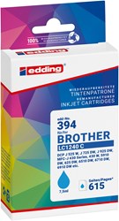 edding Tintenpatrone, cyan, ersetzt Brother LC1220/LC1240/LC1280C