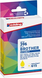 edding Tintenpatrone, yellow, ersetzt Brother LC1220/LC1240/LC1280Y