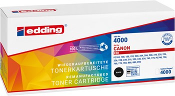 edding Tonerkassette, schwarz, kompatibel zu Canon E30