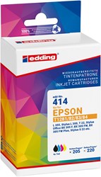 edding Tintenpatronen Multipack, ersetzt Epson T1281/T1282/T1283/T1284