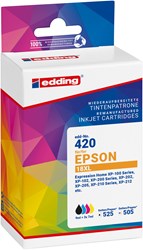 edding Tintenpatronen Multipack, ersetzt Epson T1811/T1812/T1813/T1814