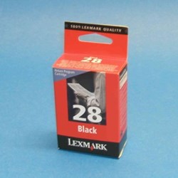 Lexmark Rückgabe-Tintenpatrone Schwarz Nr. 28
