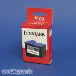 Lexmark Tintenpatrone Nr. 83, color