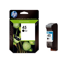 HP 45 Druckpatrone, schwarz