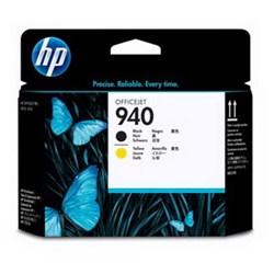 HP 940 Druckkopf, schwarz und yellow