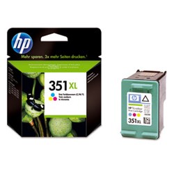 HP 351XL Tintenpatrone color mit hoher Füllmenge