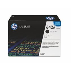 HP 642A Color LaserJet Druckkassette schwarz mit ColorSphere Toner