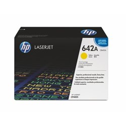 HP 642A Color LaserJet Druckkassette yellow mit ColorSphere Toner